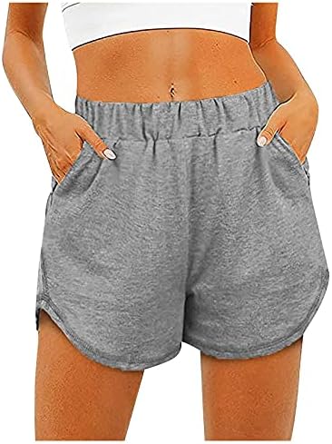 Ležerne gaćice za žene Ljetni salon visokih struka udobnih kratkih kratkih hlača Tenis Yoga kratke hlače