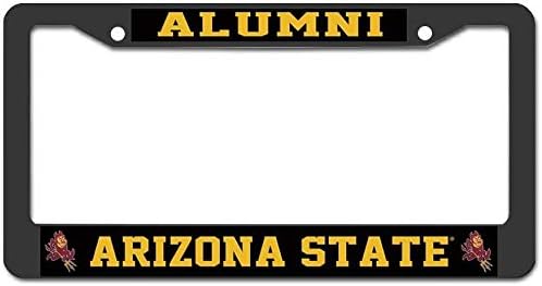 Arizona State Alumni Licenca Ploča Okvir Personalizirani držač za automobilski automobil i vijke za američka