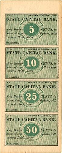 Državna Kapitalna Banka - Nebrušeni Zastarjeli List - Slomljene Novčanice