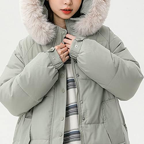 Sikye zimska odjeća za žene zimske podstavljene jakne labavi zadebljani srednji i dugi jakni za kaput