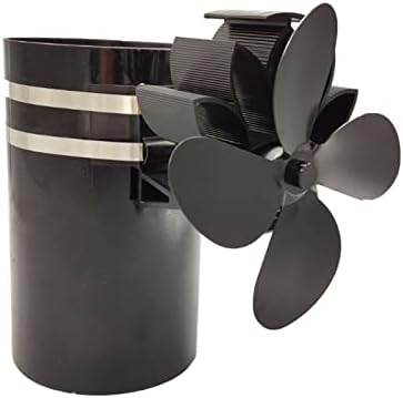 XFADR SRLIWHITE 4 oštrice Aluminijum Silent Eco-Friendly peć za kamin na toplotu viseći ventilator za kamin