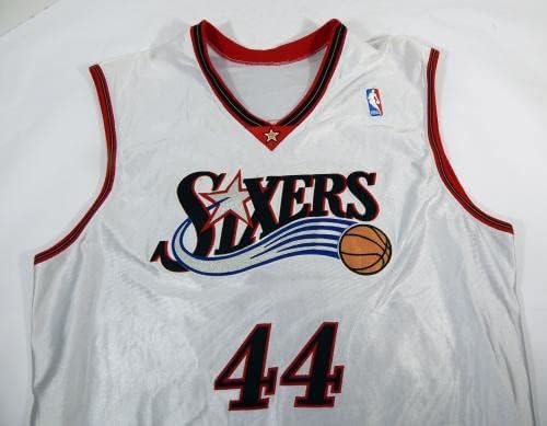 2001-02 Philadelphia 76ers Derrick Coleman # 44 Igra izdana Bijeli dres 54 0 - NBA igra koja se koristi