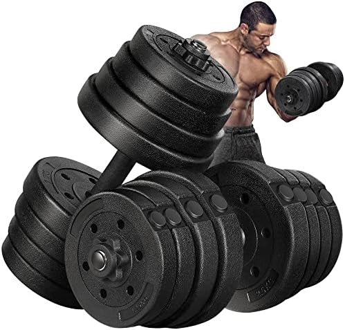 N / A podesivi Set težine bučica 30kg tegovi za fitnes bućice teretana snaga mišića vježba trening alat