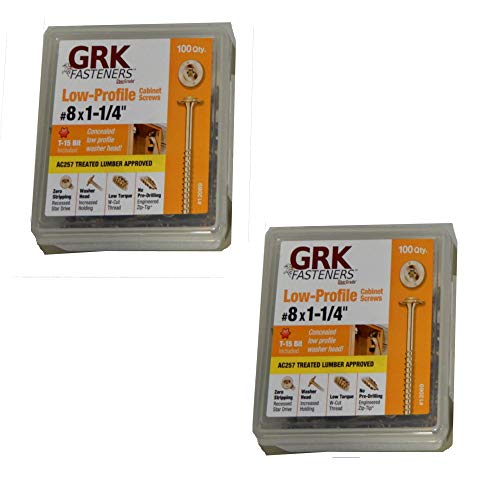 GRK CAB8114HP kabinet HandyPak 8 po 1-1/4-inčni vijke, 2 paket od 100 vijaka