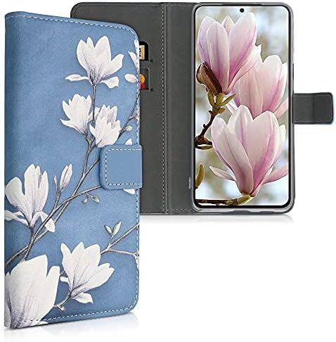 kwmobile torbica za novčanik kompatibilna sa Samsung Galaxy S21 - navlakom od umjetne kože-Magnolias Taupe