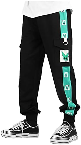 IamaCos moj heroj Academia kargo pantalone muške Joggers trenirke ženske Atletski Lounge pantalone flis