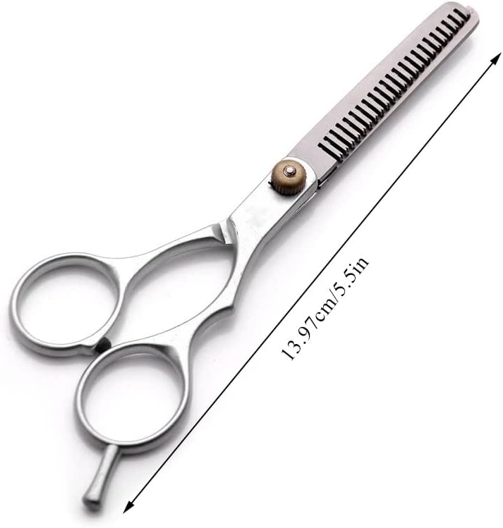 SDFGH Professional Frizerski škare 5,5 / 6 inčni škare za kosu BRBER makaze rezanje stanjiva za stil alata