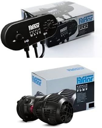 Paket Hydor Koralia WaveMaker Osnovni kontroler, Dual pumpa, 12V, DC + Hydor Koralia evolucija cirkulacija & talasna pumpa, 1400-1500 GPH