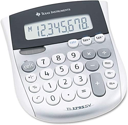 TI-1795SV Minidesk kalkulator, 8-znamenkasti LCD, prodat kao svaki