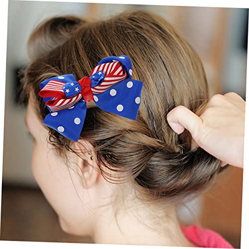 Tofficu 1 Set 3kom Dan nezavisnosti hair Clips hair Accessory Patriotska pokrivala za glavu 4. jula hair