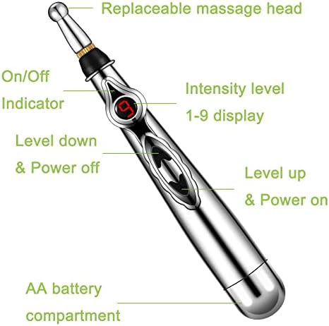 UYGHHK akupunkturna olovka, elektronska terapija za ublažavanje bolova, Meridian Energy masažer olovka za