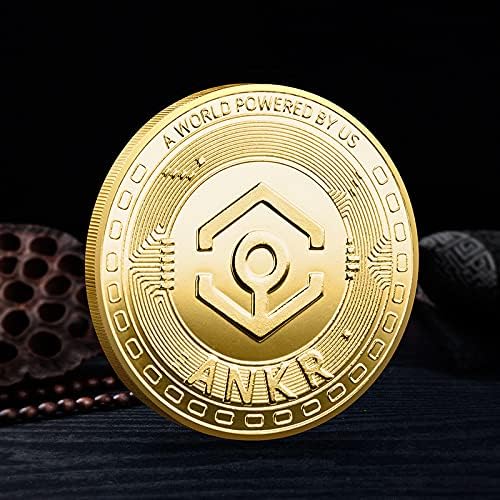2022 izdanje ANKR Coin Crypto Coins kriptovaluta omiljeni Bit Coin fizički komemorativni novčić - 2 komada