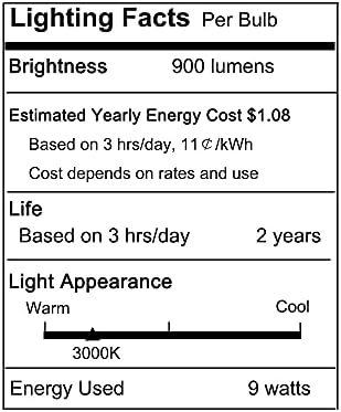 E26 / E27 LED sijalica PAR38 lampa 9W 900Lumens topla bijela 2700-3200K AC85-265V, Maxbayou