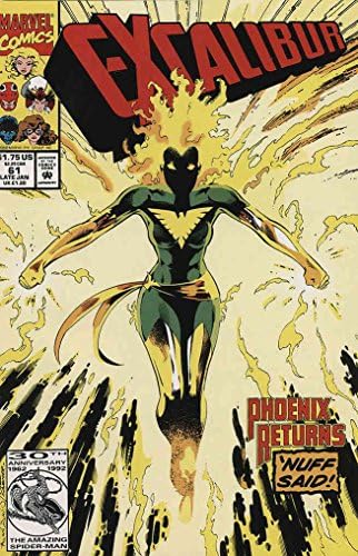 Excalibur 61 VF ; Marvel comic book / Alan Davis Phoenix
