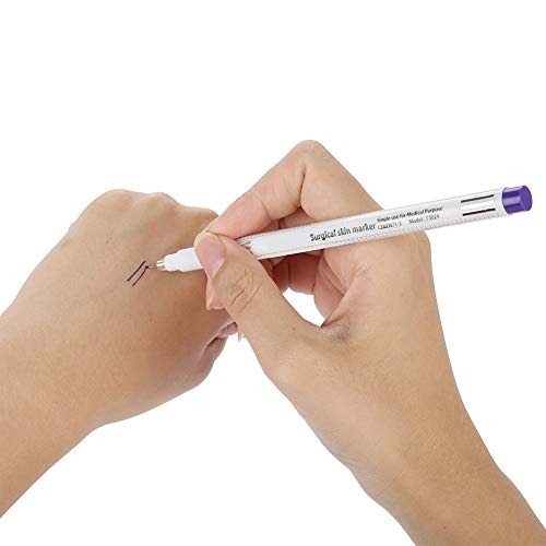 Zhongjiuyuan 50Set Bulk Tettoo Hirurški olovka za mikroblade sa vladarima