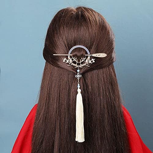 Bybycd korejski stil kose elegantni klip za kosu Vintage Oprema za kosu Metalna ženska habanja Ponytail