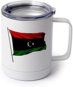 Sportska boca Exprestbest 22oz - Zastava Libije - Mnogo opcija