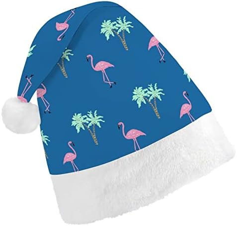 Flamingo Palma Božić šešir Santa šešir Funny Božić kape Holiday Party kape za žene / muškarci