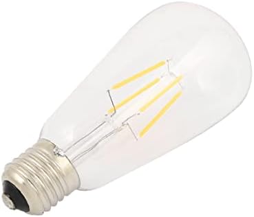 X-DREE Edison stil Vintage LED žarulja sa žarnom niti AC 85-265V 4W 2700K toplo Bijela ST64 starinski oblik(Edison
