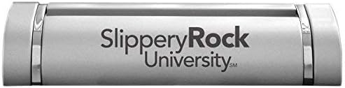 LXG, Inc. Slippery Rock Univerzitet u Pensilvaniji-držač za posjetnice - srebro