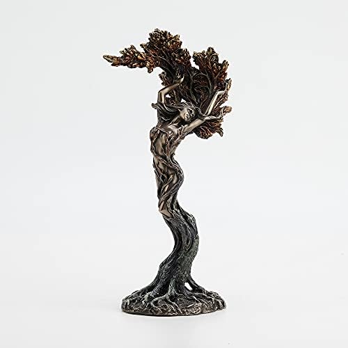 Veronese dizajn 10 1/4 inča visok ples ptica šumska nimfna svjetlucava hladna od lijevanog stanovnika rezine