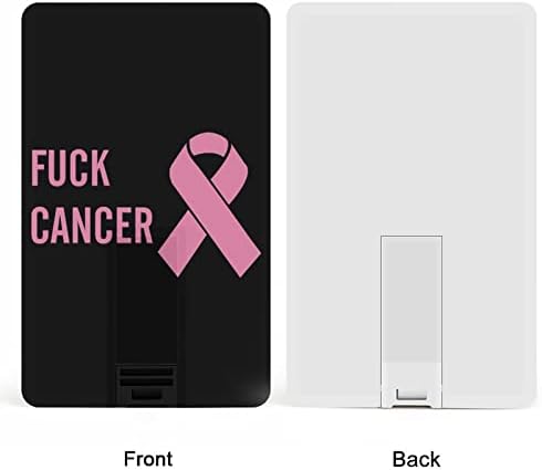 Jebeni karcinom prsa ružičasta vrpca kreditna bankovna kartica USB flash diskove Prijenosni memorijski stick