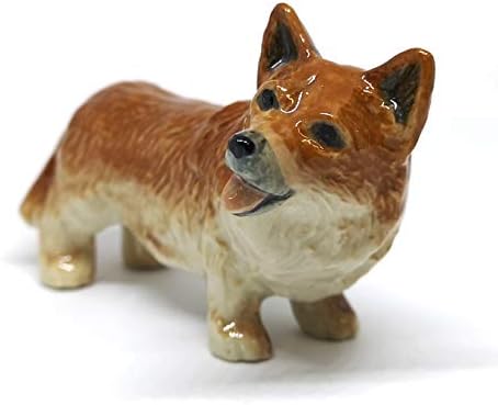 Zoocraft Corgi Dog keramičke figurine smiješno stojeći ručni oslikani porculanski poklon kolekcionarski