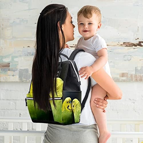 Papagaji Par poljubac poljubac Budžigar torba ruksaka Baby Nappy Promjena torbe s više funkcija Velika kapacitet
