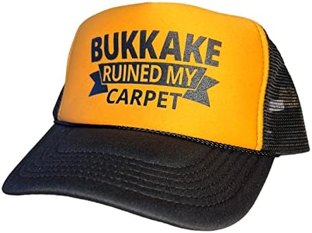 Smiješni kamiondžije kape unisex-odrasli Bukkake uništio moj tepih