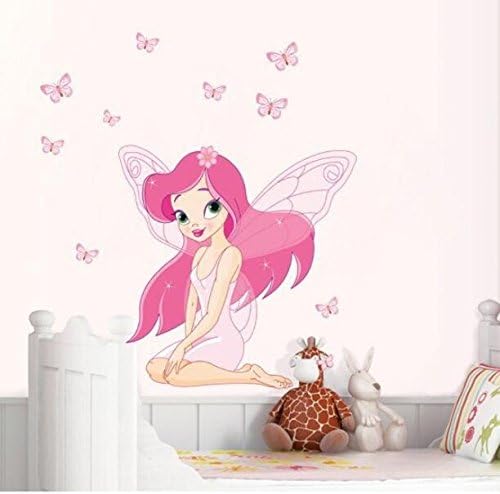 COVPAW® zidne naljepnice US Stock Decor Fairy Girl Kids rasadnik dječja dječija soba naljepnica