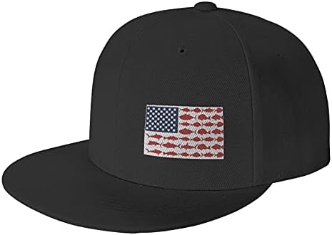 Bejzbol kapa ravna Snapback kapa za žene Podesiva klasična Kamionska kapa za muškarce Unisex Crna