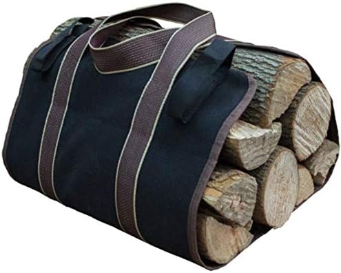 SYKSOL GUANGMING-nosač torbi za unutrašnje platnene balvane, Mini kamin držači za drva za ogrjev sa ručkama,okrugli