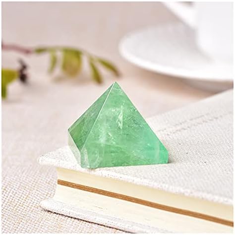 Ertiujg HUSONG319 prirodna kristalna piramida fluorita kvarcna ljekovita kamena čakra reiki kristalna točka Energy Home Decor Handmade Crystal Crystal