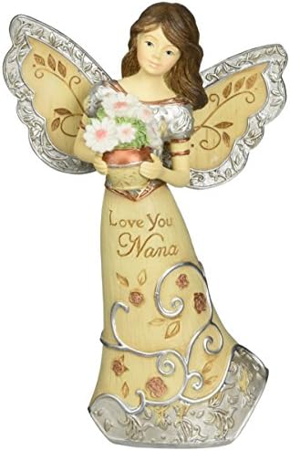 Paviljon Poklon Company Love You Nana Angel Figurine, Multicolor