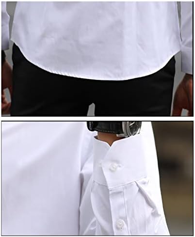 Muška modna rever ili business majica Baggy Light Professional Haljine Košulje Basic tanka dugih rukava