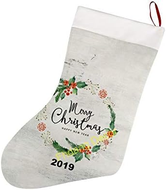 Reindeer Santa Merry Božićne čarape, Big Xmas kamin Drvo viseći čarape Dekoracija čarape za Božić Domaćin