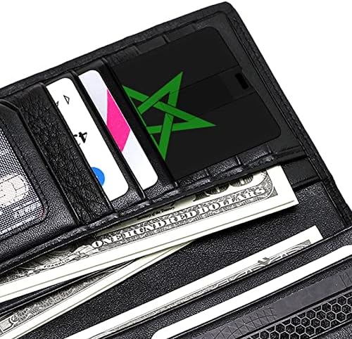 Maroko zastava USB 2.0 Flash-Drives Memory Stick Stick Credit Card Oblik
