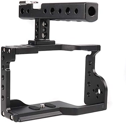 FOTGA Aluminium Zaštitna kamera Stabilizator kaveza sa gornjim ručicama za Sony A6600 kameru bez ogledala,
