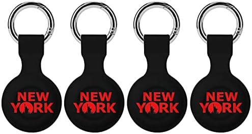 Njujorška štampana silikonska futrola za AirTags sa zaštitnim poklopcem za ključeve Air Tag Finder Tracker accessories Holder