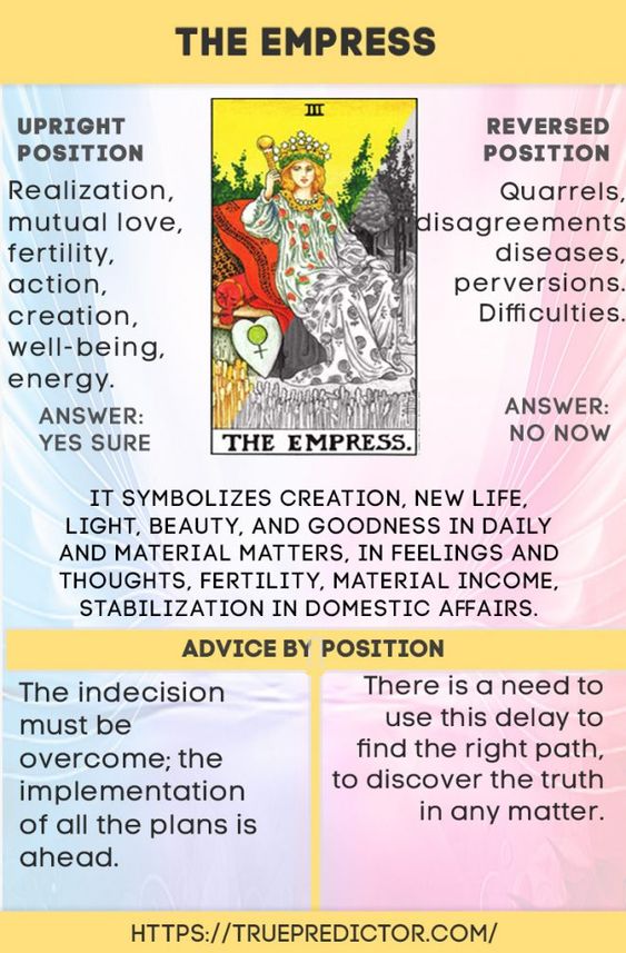 The Empress Tarot: Yes or No Answer Explained
