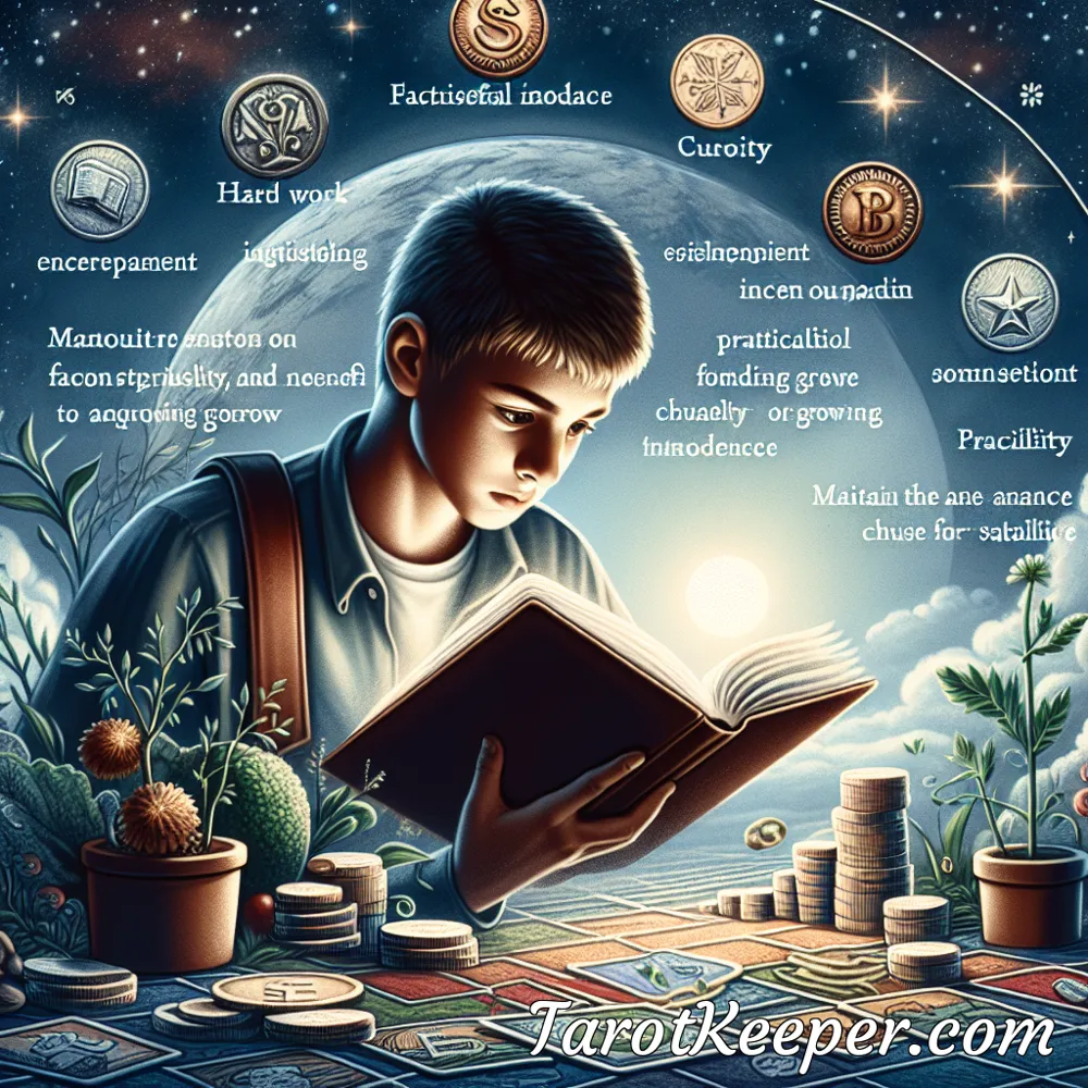 Exploring the Page of Pentacles in Love Readings: Growth, Stability, and New Beginnings
