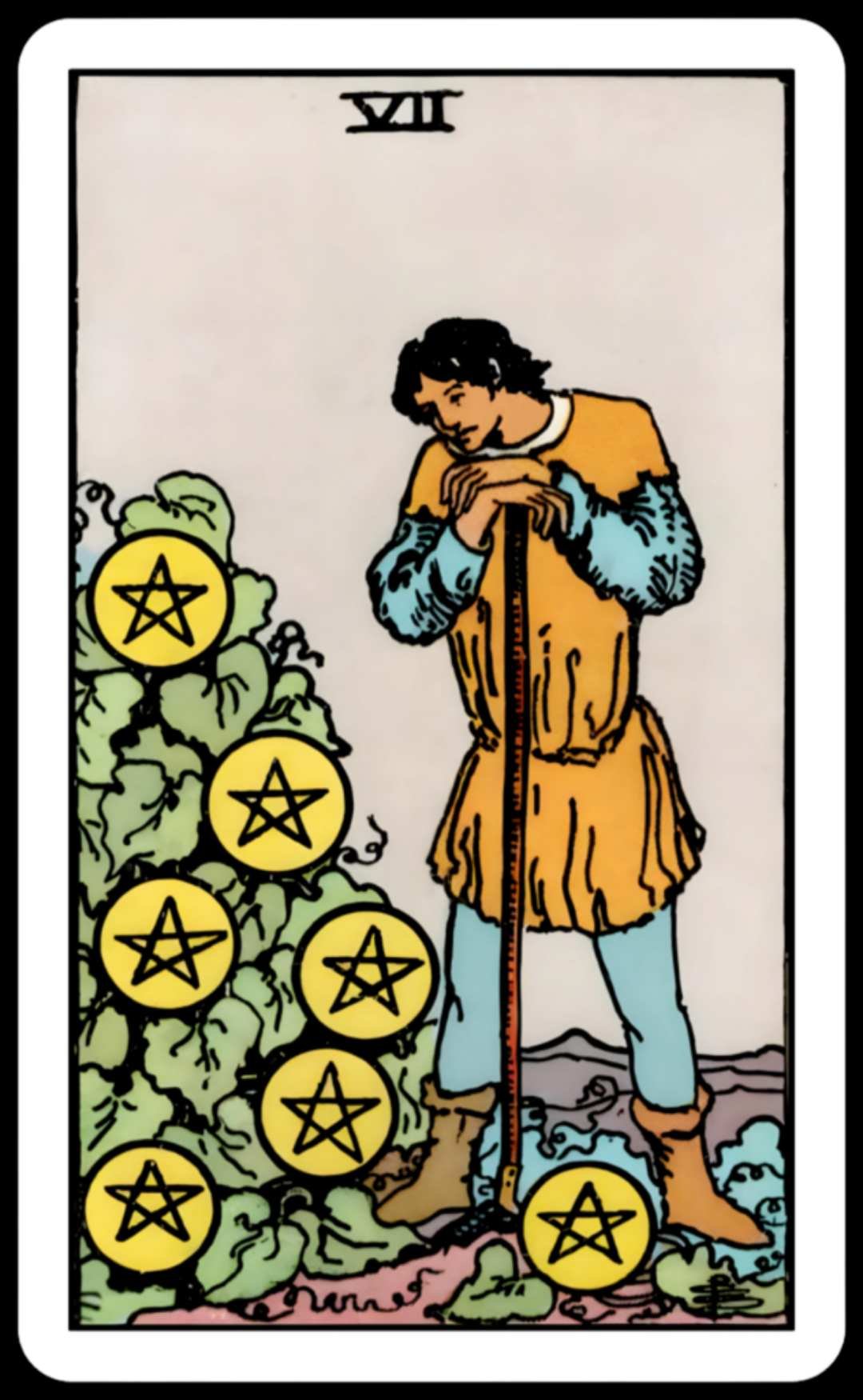The 7 of Pentacles Tarot Advice: Patience and Focus for Long-Term Fulfillment