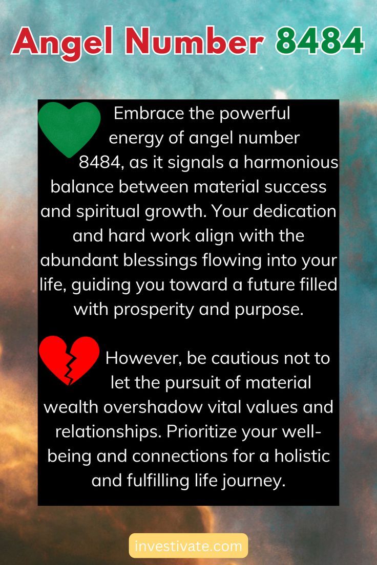 Angel Number 8484: A Powerful Symbol of Abundance and Positive Change