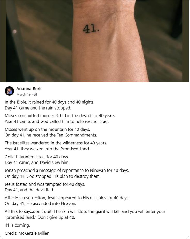 Exploring the Biblical and Spiritual Meaning of 41 God Number