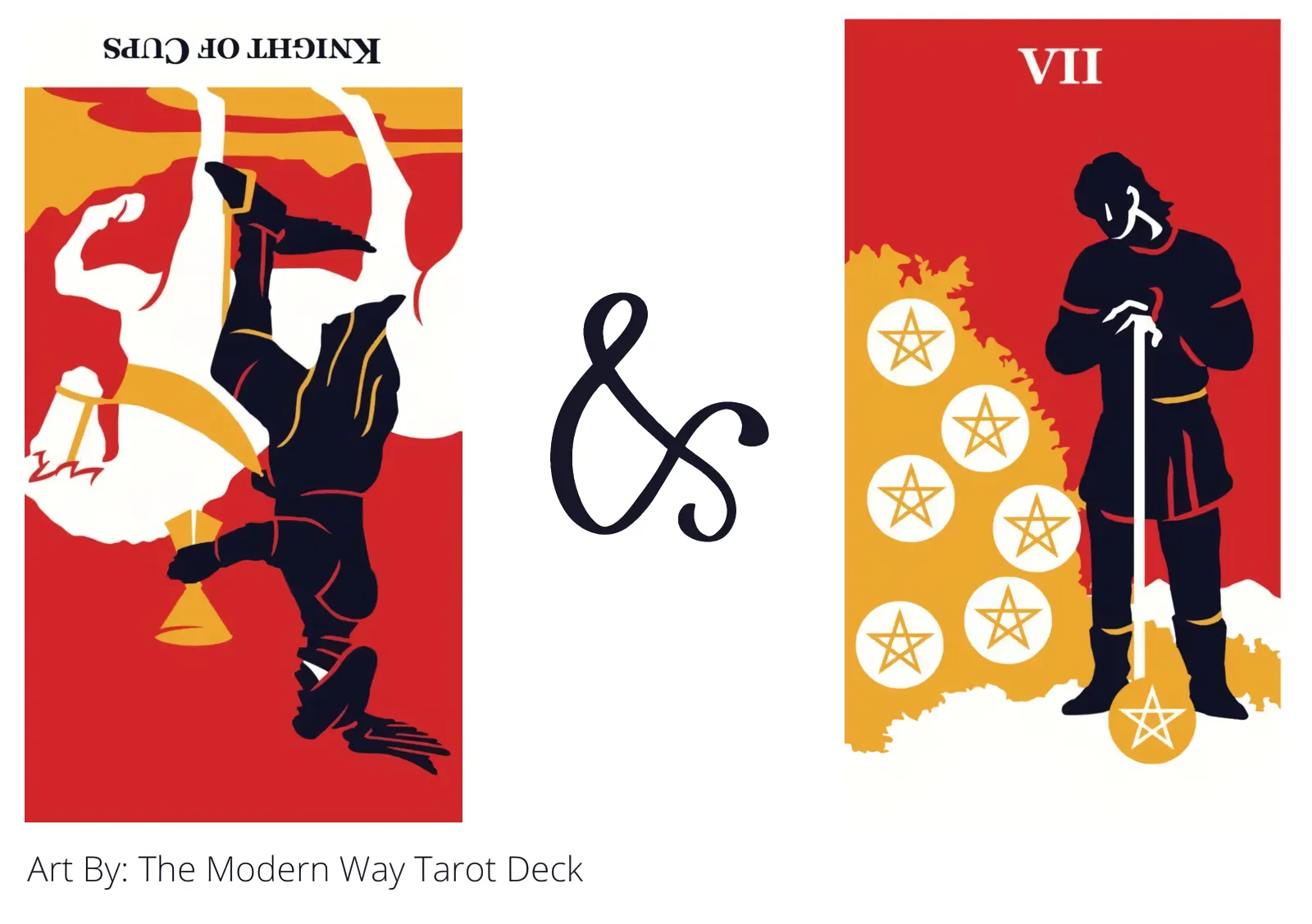 Knight of Cups Reversed and 7 of Coins: A Guide to Love, Breakups, and Reality Checks