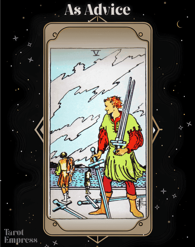Five of Swords Tarot Guidance: Winning with Integrity Amidst Betrayal