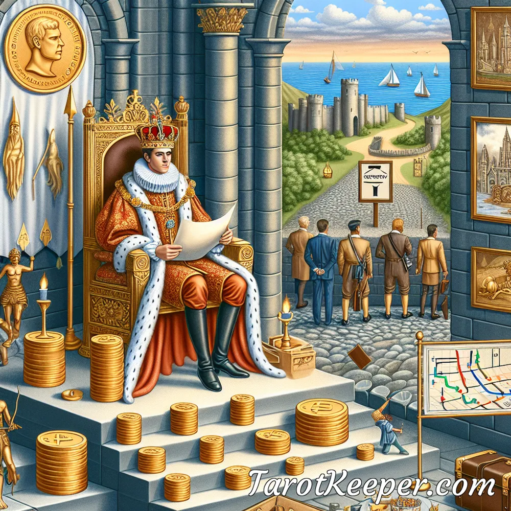 How the King of Pentacles Tarot Influences Your Career Path