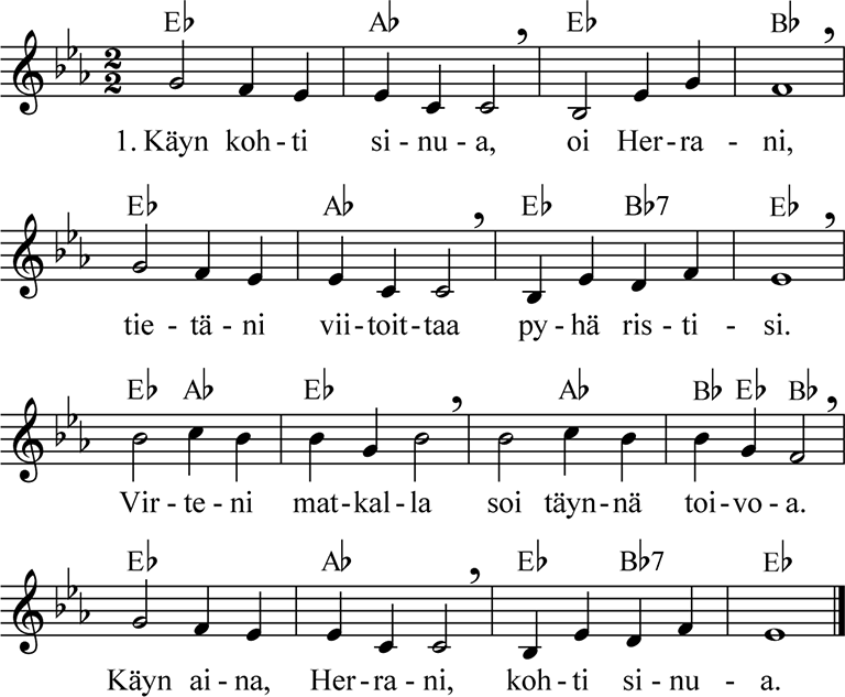 Virsikirja Number 396: Kyn Kohti Sinua (Nearer, My God, to Thee)