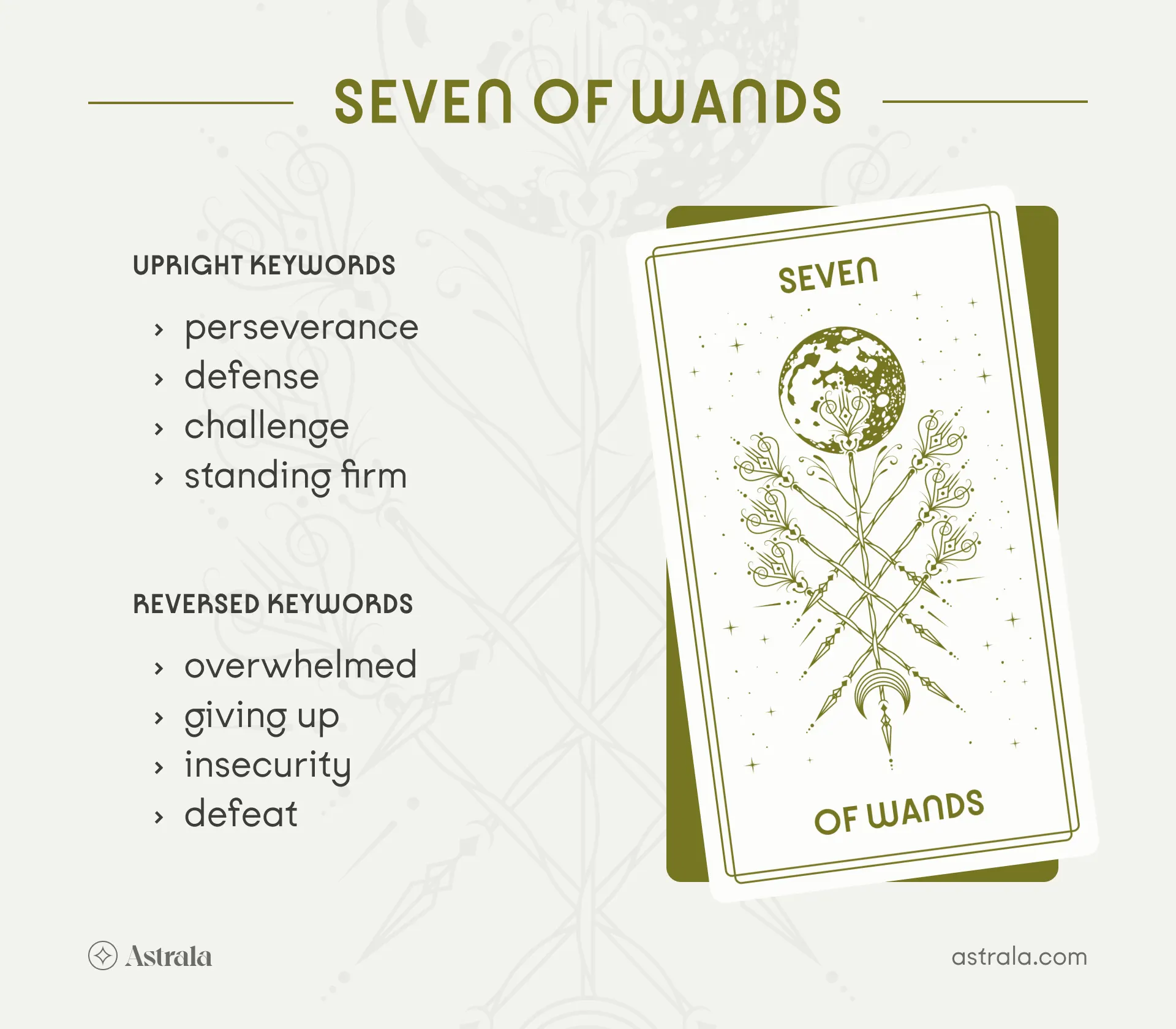 How Seven of Wands Reveals Strong Emotions and Relationship Challenges