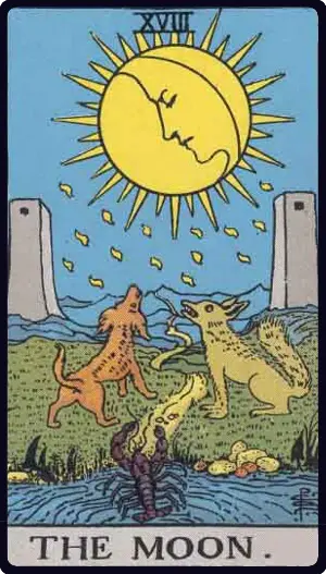 The Moon as Feelings: Unveiling Hidden Emotions in Tarot
